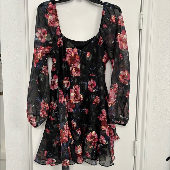 Floral midi dress - Picture 4 of 4